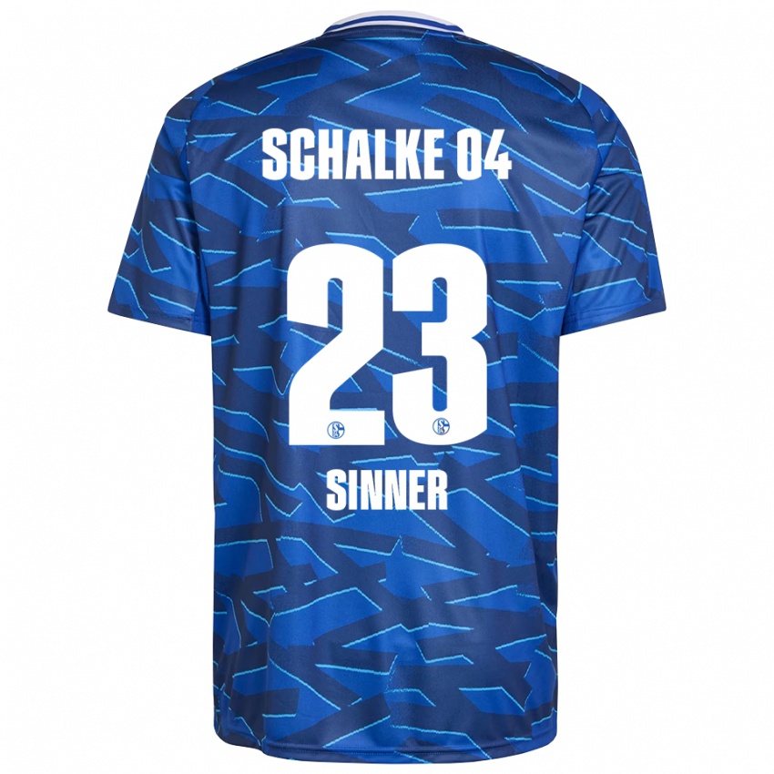 ילדים Tiffany Sinner #23 כחול רויאל לבן ג'רזי ביתית 2025/26 חולצה קצרה