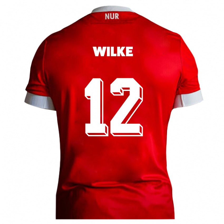 ילדים מאלטה וילקה #12 אדום לבן ג'רזי ביתית 2025/26 חולצה קצרה