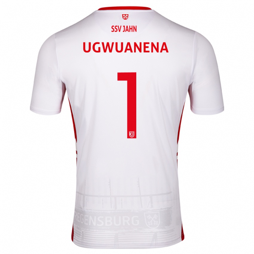 ילדים Marvellous Ugwuanena #1 לבן אדום ג'רזי ביתית 2025/26 חולצה קצרה