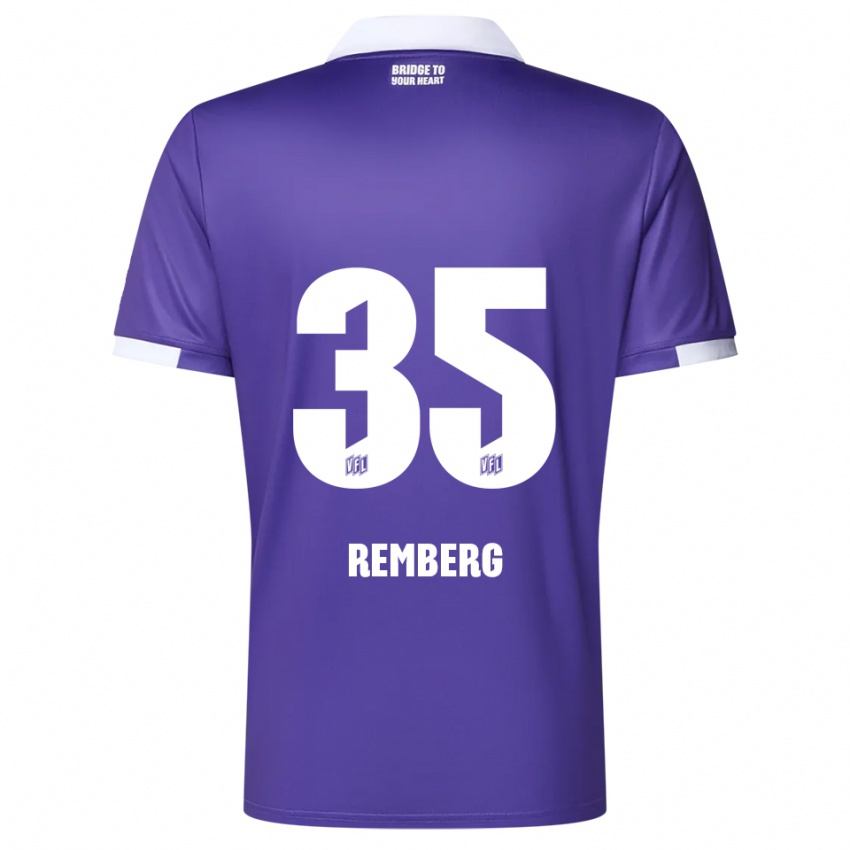 ילדים Mats Remberg #35 סגול לבן ג'רזי ביתית 2025/26 חולצה קצרה