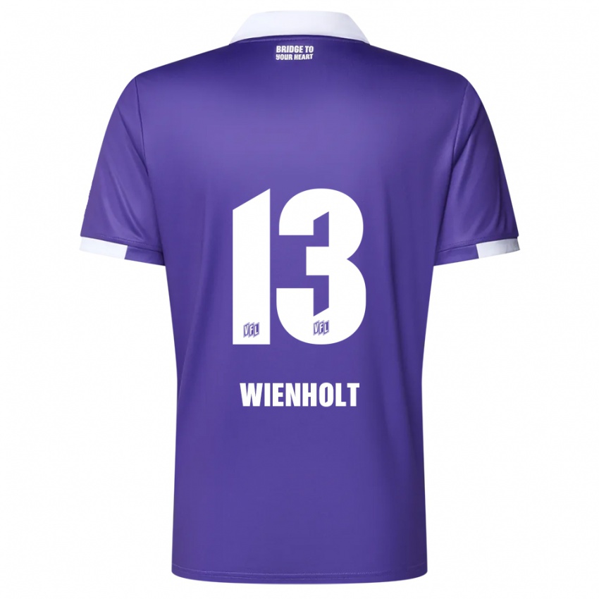 ילדים Paul Wienholt #13 סגול לבן ג'רזי ביתית 2025/26 חולצה קצרה