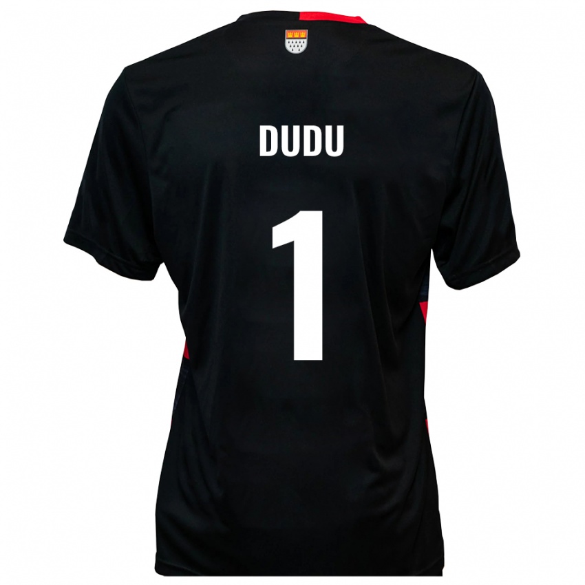 ילדים דודו #1 שחור אדום ג'רזי ביתית 2025/26 חולצה קצרה