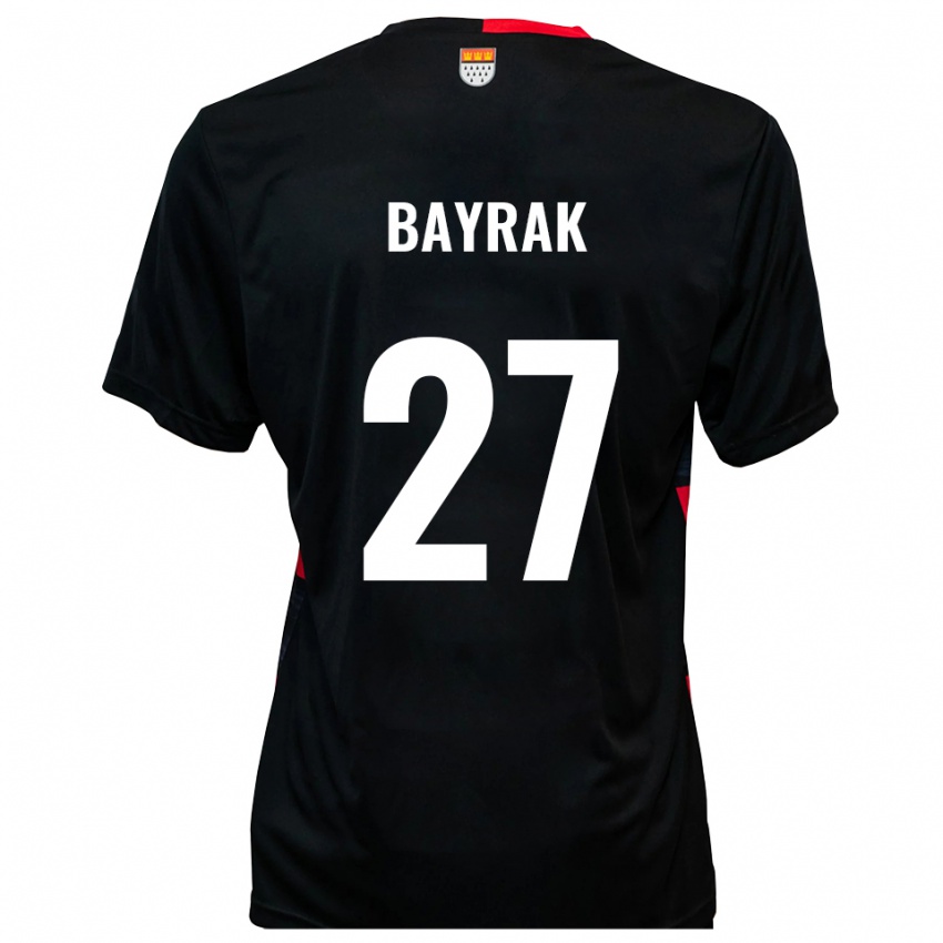 ילדים בוראנ קן בייראק #27 שחור אדום ג'רזי ביתית 2025/26 חולצה קצרה