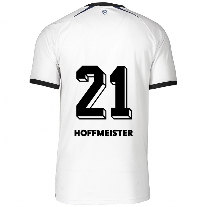 ילדים מילאן מאוריס הופמייסטר #21 לבן שחור הרחק ג'רזי 2025/26 חולצה קצרה