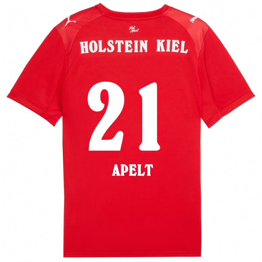 ילדים מקסימיליאן אפלט #21 אדום כחול הרחק ג'רזי 2025/26 חולצה קצרה