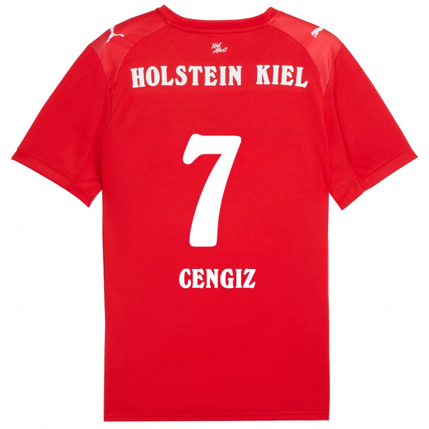 ילדים Torris Cengiz #7 אדום כחול הרחק ג'רזי 2025/26 חולצה קצרה