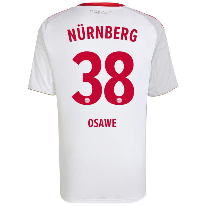 ילדים הזוכים מארק אוסאווה #38 לבן אדום הרחק ג'רזי 2025/26 חולצה קצרה