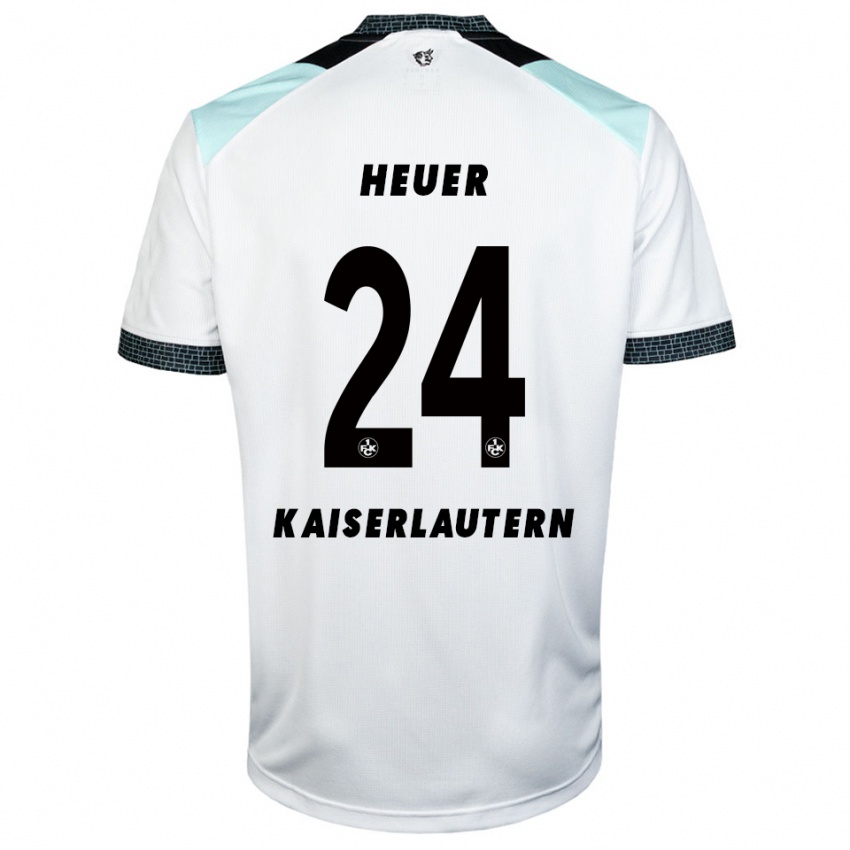 ילדים ג׳ניס הוייר #24 לבן שחור הרחק ג'רזי 2025/26 חולצה קצרה