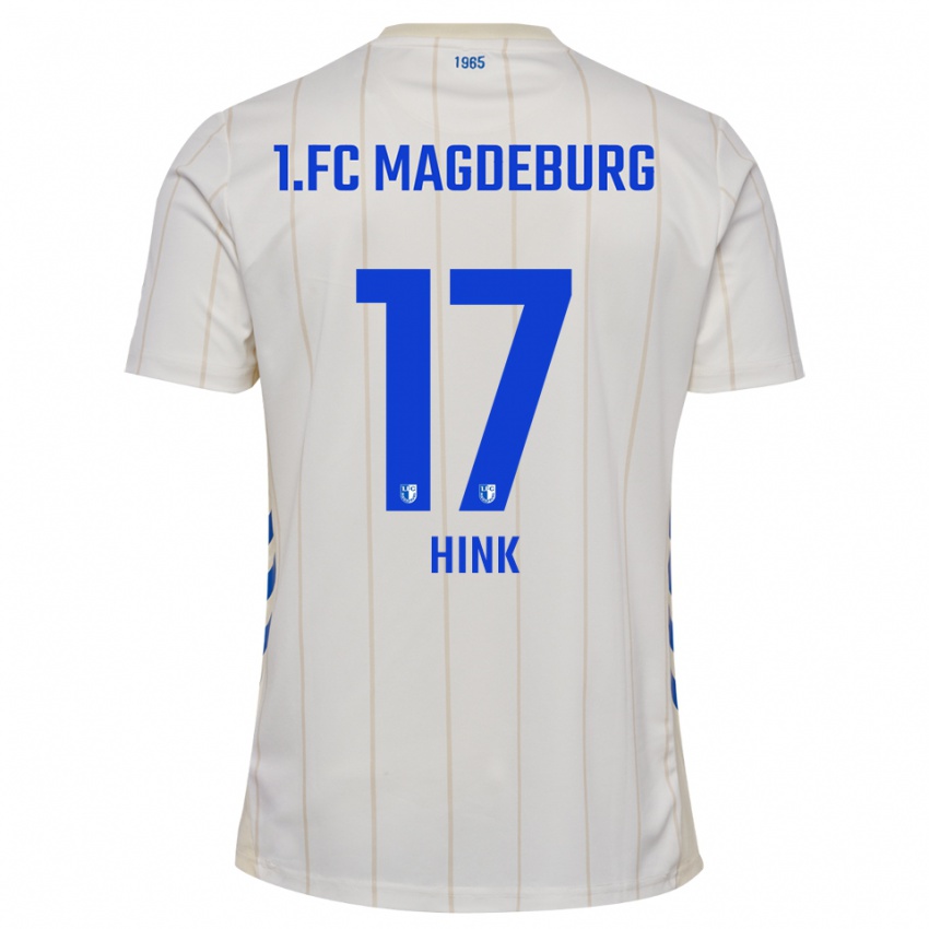 ילדים הקטור הינק #17 לבן כחול הרחק ג'רזי 2025/26 חולצה קצרה