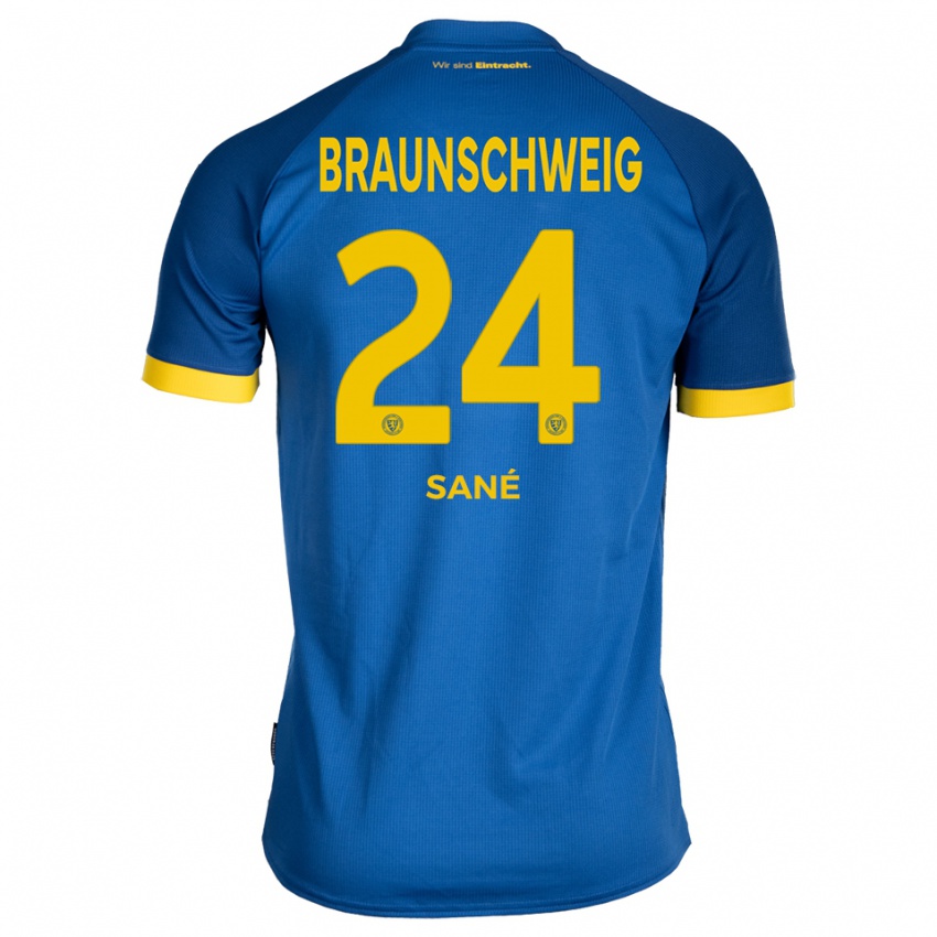 ילדים סידי סאנה #24 כחול רויאל צהוב הרחק ג'רזי 2025/26 חולצה קצרה