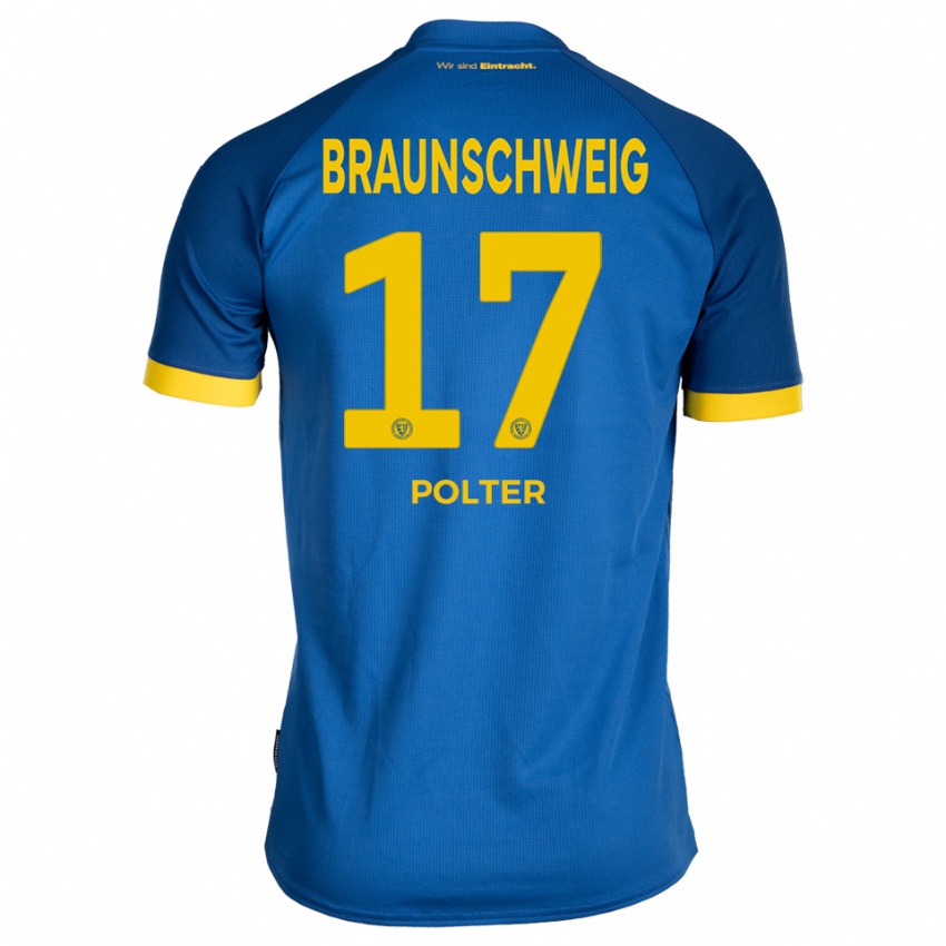 ילדים סבסטיאן פולטר #17 כחול רויאל צהוב הרחק ג'רזי 2025/26 חולצה קצרה