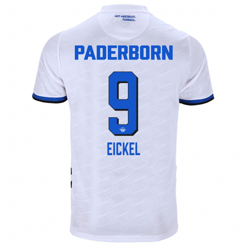 ילדים לאסה איקל #9 לבן כחול הרחק ג'רזי 2025/26 חולצה קצרה