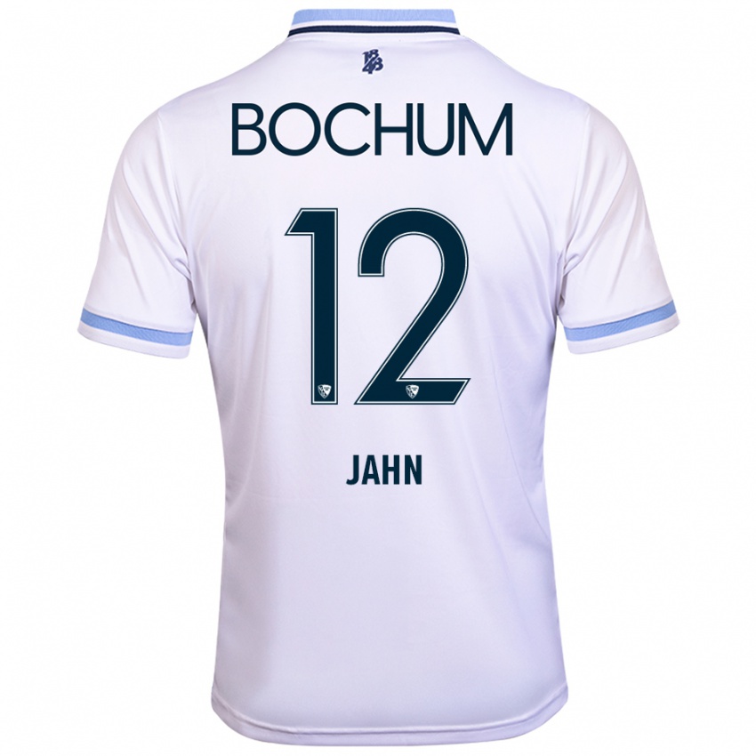 ילדים ניקלס ז׳אן #12 לבן תכלת הרחק ג'רזי 2025/26 חולצה קצרה