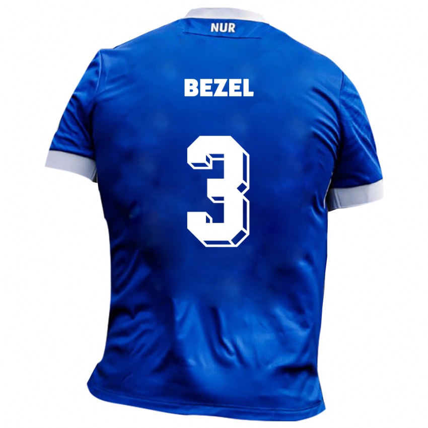 ילדים Taykut Bezel #3 כחול לבן הרחק ג'רזי 2025/26 חולצה קצרה