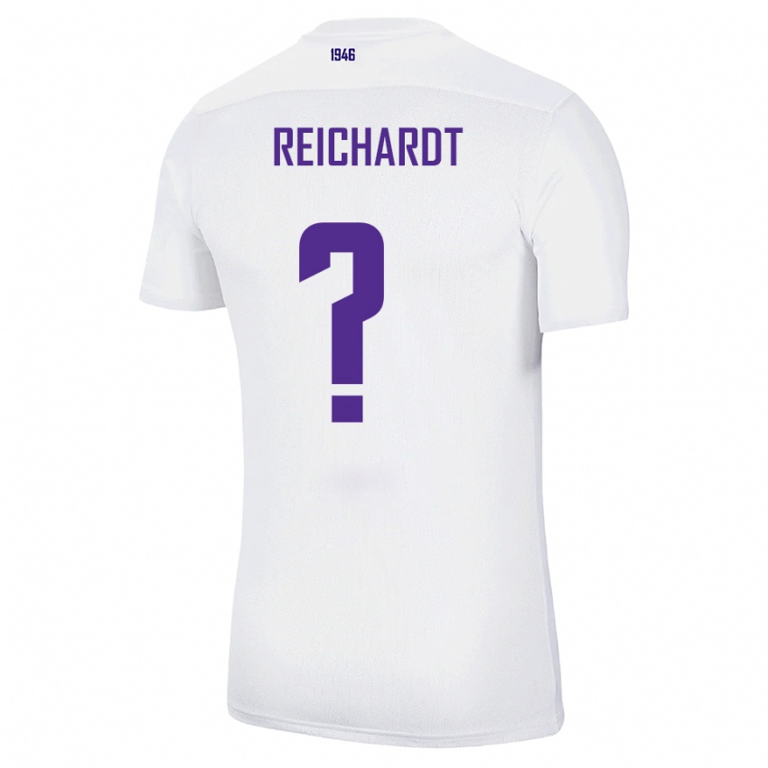 ילדים Lukas Reichardt #0 לבן ירוק הרחק ג'רזי 2025/26 חולצה קצרה