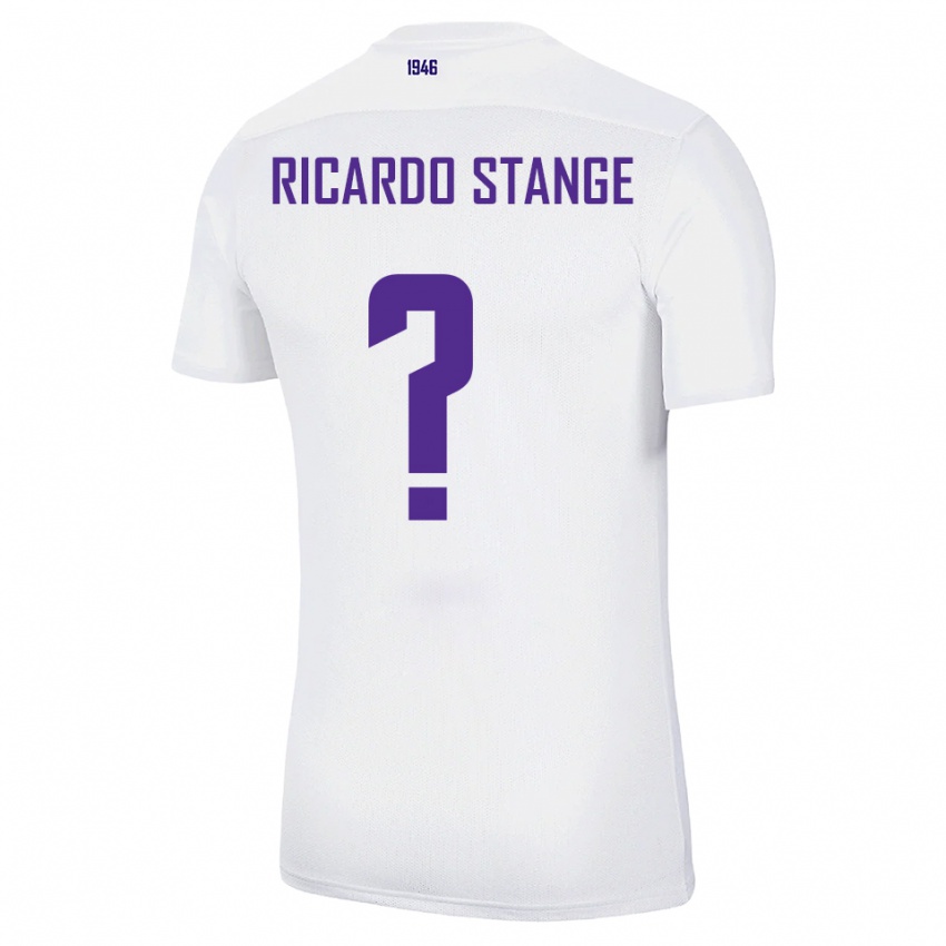 ילדים Andres Ricardo Stange #0 לבן ירוק הרחק ג'רזי 2025/26 חולצה קצרה