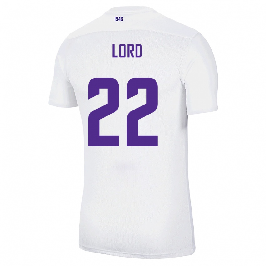 ילדים לואי סשה לורד #22 לבן ירוק הרחק ג'רזי 2025/26 חולצה קצרה