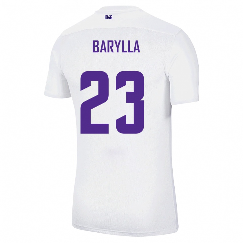 ילדים אנטוני ברילה #23 לבן ירוק הרחק ג'רזי 2025/26 חולצה קצרה