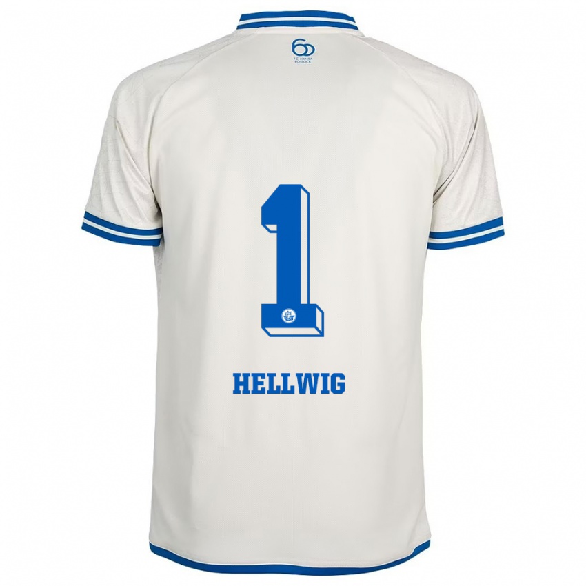 ילדים מרלה הלוויג #1 לבן כחול הרחק ג'רזי 2025/26 חולצה קצרה