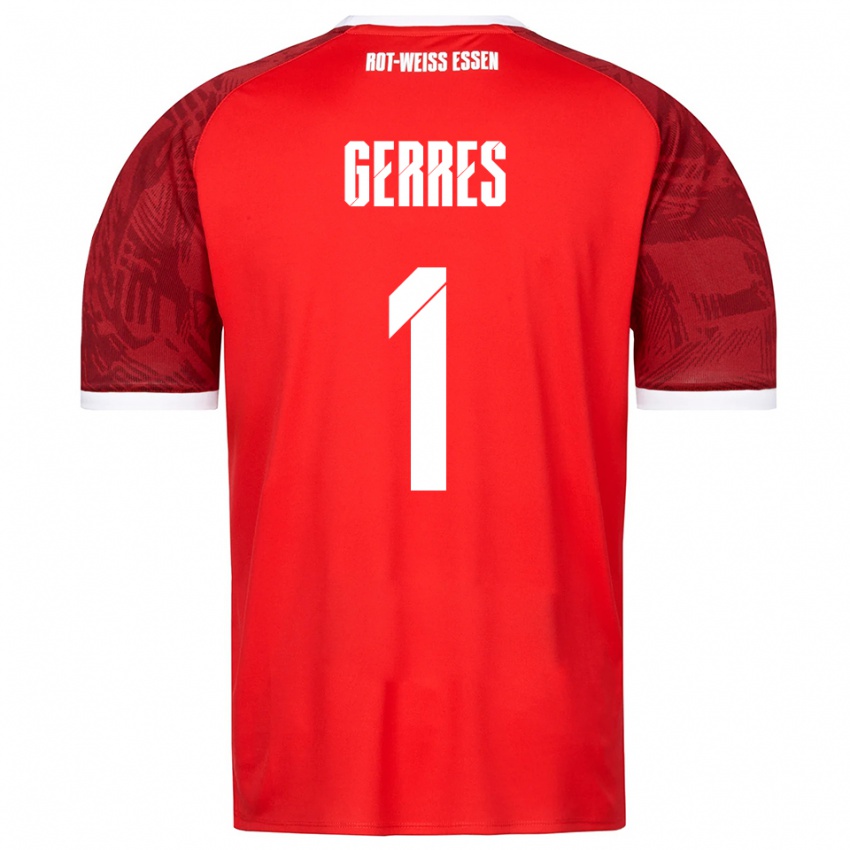 ילדים רומרו גרס #1 אדום בורדו לבן הרחק ג'רזי 2025/26 חולצה קצרה