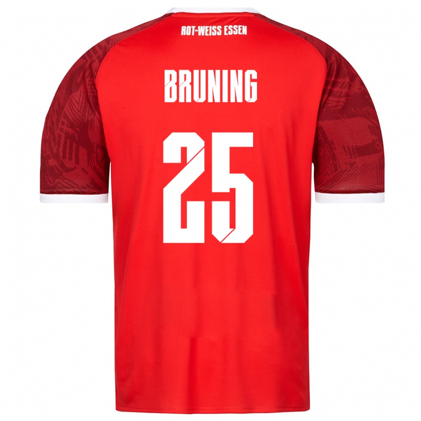 ילדים מאלטה ברינינג #25 אדום בורדו לבן הרחק ג'רזי 2025/26 חולצה קצרה