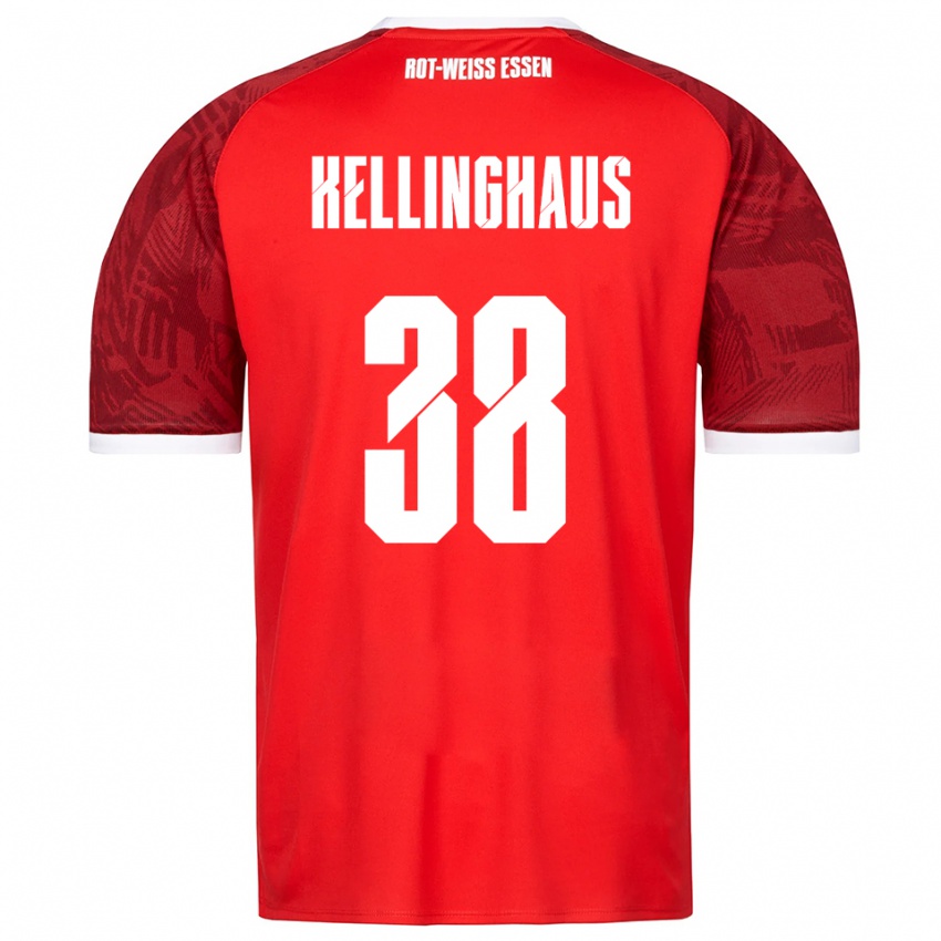 ילדים ניקולאי שולטה-קלינגהאוס #38 אדום בורדו לבן הרחק ג'רזי 2025/26 חולצה קצרה