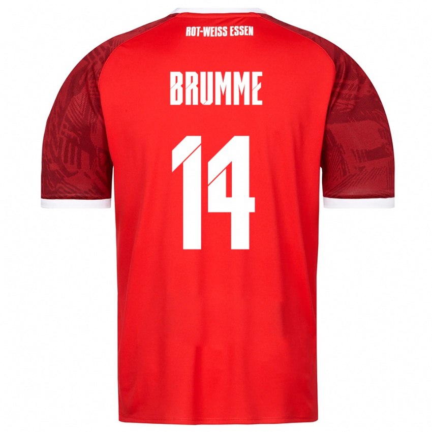 ילדים לוקס ברומה #14 אדום בורדו לבן הרחק ג'רזי 2025/26 חולצה קצרה