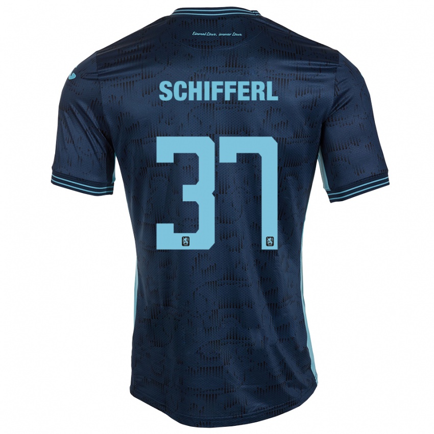 ילדים רפאל שיפרל #37 כחול רויאל הרחק ג'רזי 2025/26 חולצה קצרה