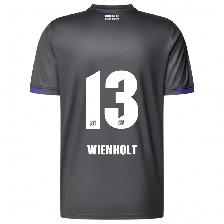 ילדים Paul Wienholt #13 אפור סגול הרחק ג'רזי 2025/26 חולצה קצרה