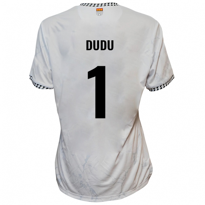 ילדים דודו #1 לבן שחור הרחק ג'רזי 2025/26 חולצה קצרה