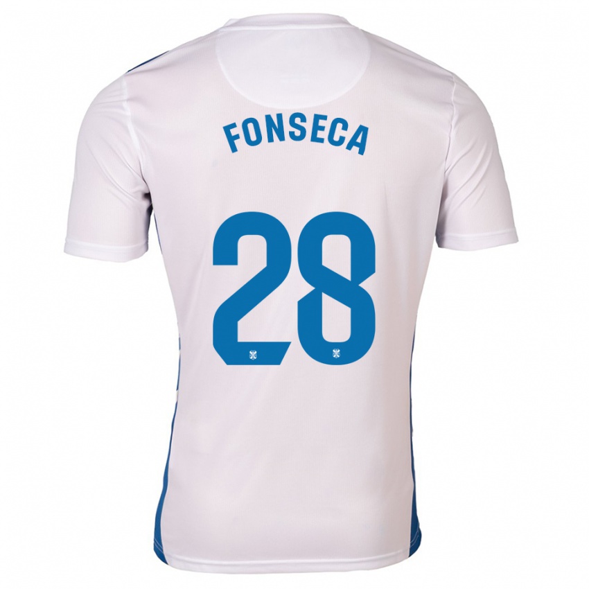 גברים Josimar Fonseca #28 לבן כחול ג'רזי ביתית 2025/26 חולצה קצרה