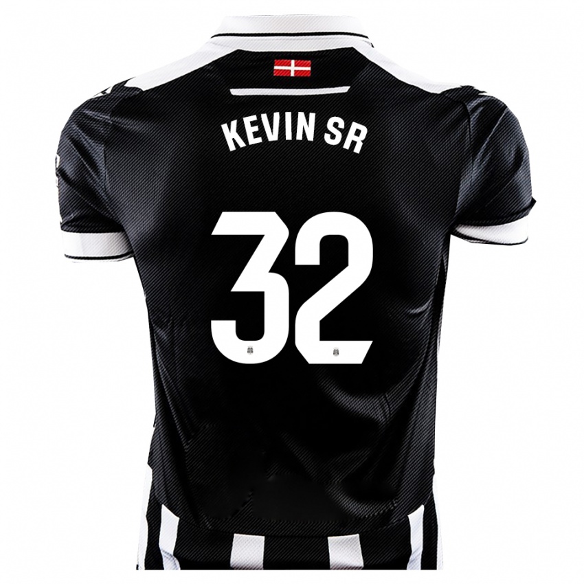 גברים קווין סאנצ'ס ריי #32 שחור לבן ג'רזי ביתית 2025/26 חולצה קצרה