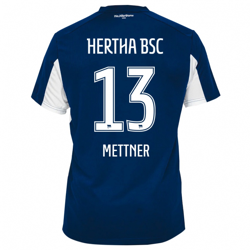 גברים אלה מטנר #13 לבן כחול ג'רזי ביתית 2025/26 חולצה קצרה