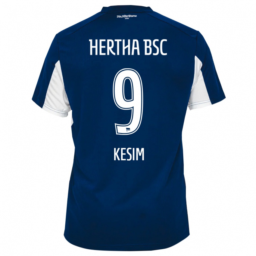 גברים טימור מהמט קסים #9 לבן כחול ג'רזי ביתית 2025/26 חולצה קצרה