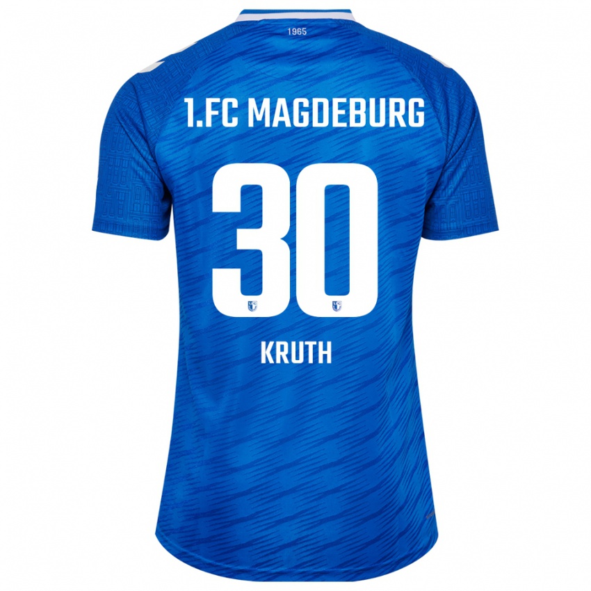 גברים נואה קרות #30 כחול לבן ג'רזי ביתית 2025/26 חולצה קצרה