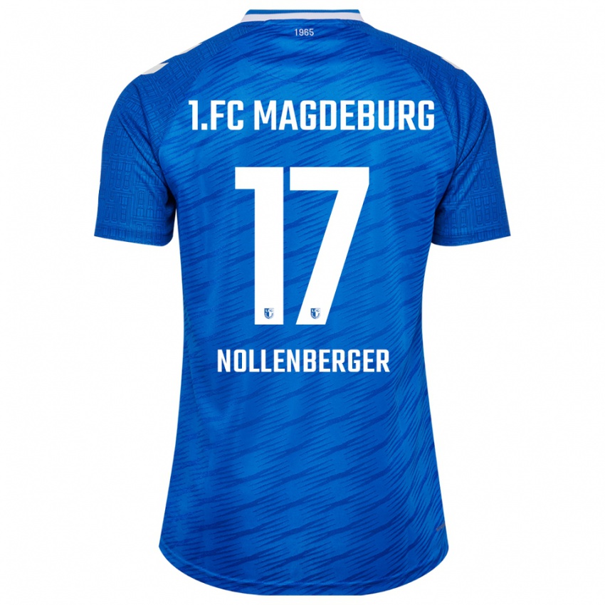 גברים אלכסנדר נולנברגר #17 כחול לבן ג'רזי ביתית 2025/26 חולצה קצרה