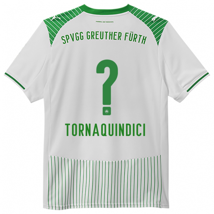 גברים Aurora Tornaquindici #0 לבן ירוק ג'רזי ביתית 2025/26 חולצה קצרה