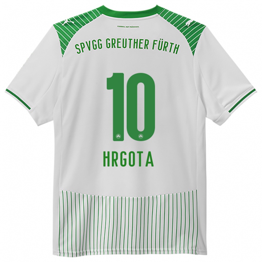 גברים ברנימיר הרגוטה #10 לבן ירוק ג'רזי ביתית 2025/26 חולצה קצרה