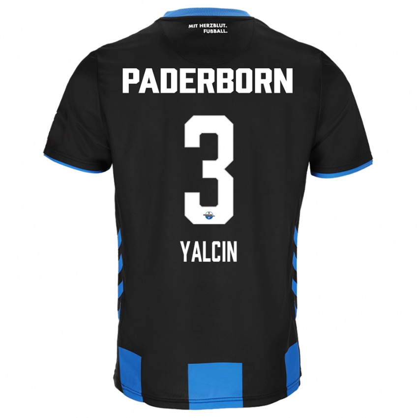 גברים כרם ילצ׳ין #3 שחור כחול ג'רזי ביתית 2025/26 חולצה קצרה