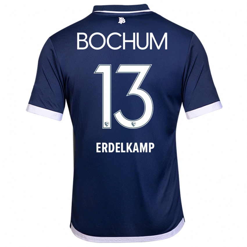 גברים Luca Erdelkamp #13 כחול נייבי לבן ג'רזי ביתית 2025/26 חולצה קצרה