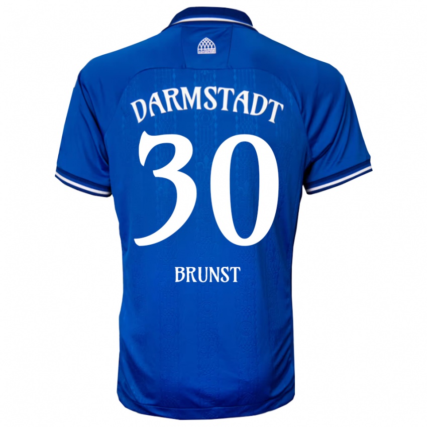 גברים אלכסנדר ברנסט-זולנר #30 כחול לבן ג'רזי ביתית 2025/26 חולצה קצרה