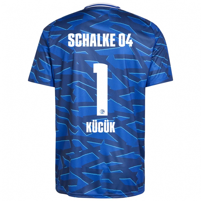 גברים Yüksel Kücük #1 כחול רויאל לבן ג'רזי ביתית 2025/26 חולצה קצרה