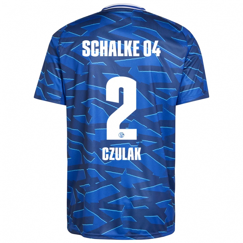 גברים Rafael Czulak #2 כחול רויאל לבן ג'רזי ביתית 2025/26 חולצה קצרה
