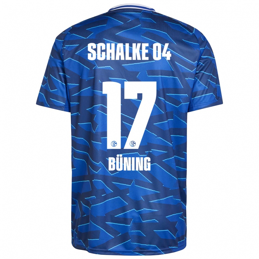 גברים מישל שנטל בינינג #17 כחול רויאל לבן ג'רזי ביתית 2025/26 חולצה קצרה