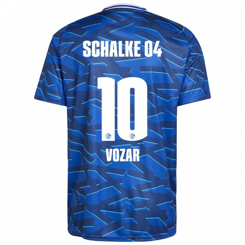 גברים לוקה ווצר #10 כחול רויאל לבן ג'רזי ביתית 2025/26 חולצה קצרה