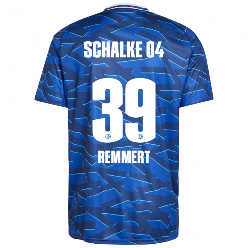 גברים פיטר רמרט #39 כחול רויאל לבן ג'רזי ביתית 2025/26 חולצה קצרה