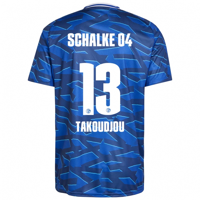 גברים אלן טקוג׳ו סומולינוס #13 כחול רויאל לבן ג'רזי ביתית 2025/26 חולצה קצרה