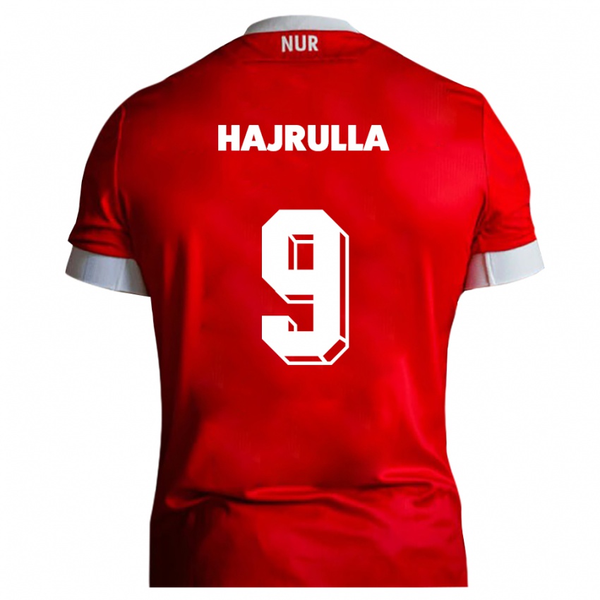 גברים רומריו האג׳רולה #9 אדום לבן ג'רזי ביתית 2025/26 חולצה קצרה