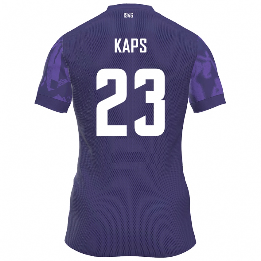 גברים הוגו אדי קאפס #23 סגול לבן ג'רזי ביתית 2025/26 חולצה קצרה