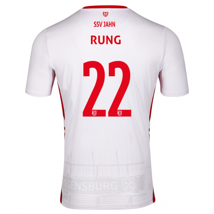 גברים Julian Rung #22 לבן אדום ג'רזי ביתית 2025/26 חולצה קצרה